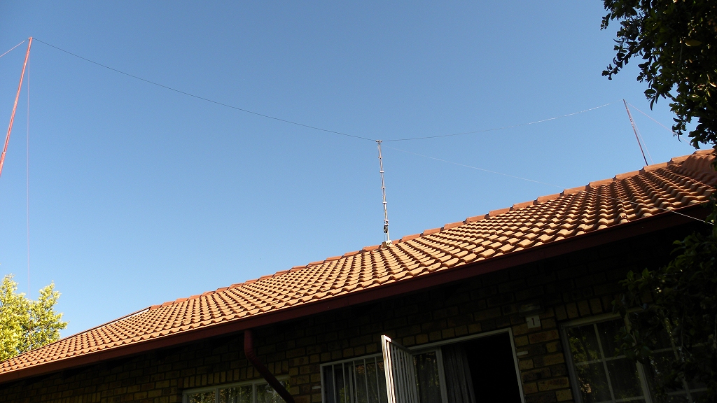 11 m Band Extended Double Zeppelin 'Zepp' (EDZ) antenna centred at 27.500 MHz