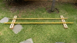 11 m Band Hentenna centred at 27.500 MHz: Mast sections