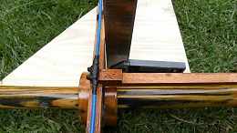 11 m Band Hentenna centred at 27.500 MHz: Rings perpendicular to surface