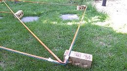 11 m Band Hentenna centred at 27.500 MHz: Wire assembly