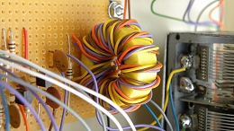 HF Band QRM/QRN Noise Canceller: Transformer (HF toroid)