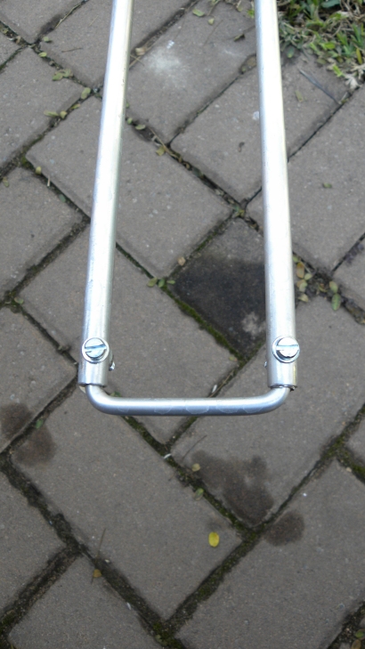 11 m Band Super J-Pole antenna centred at 27.500 MHz: Phasing stub end joins