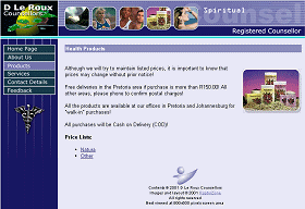 D Le Roux Counsellors