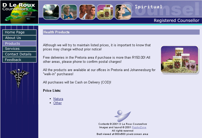 D Le Roux Counsellors