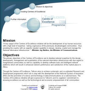 Telkom Centres of Excellence